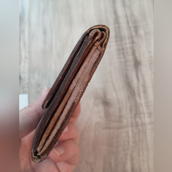 Auth LOUIS VUITTON PORTE MONNAIE PLAT Coin Case Wallet Purse Monogram - Picture 4 of 9